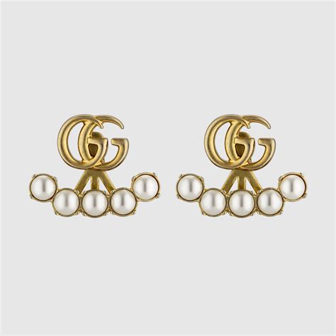 gucci earrings vintage|gucci second hand earrings.